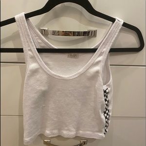 Brandy Melville Checkered Tank Top